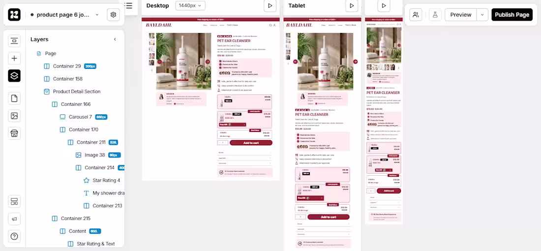 Cover image for A product page should do