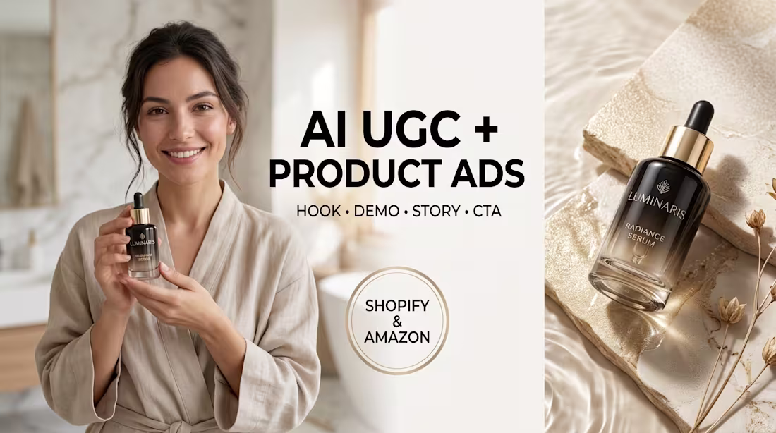 Cover image for Realistic AI UGC Product Videos for Brands