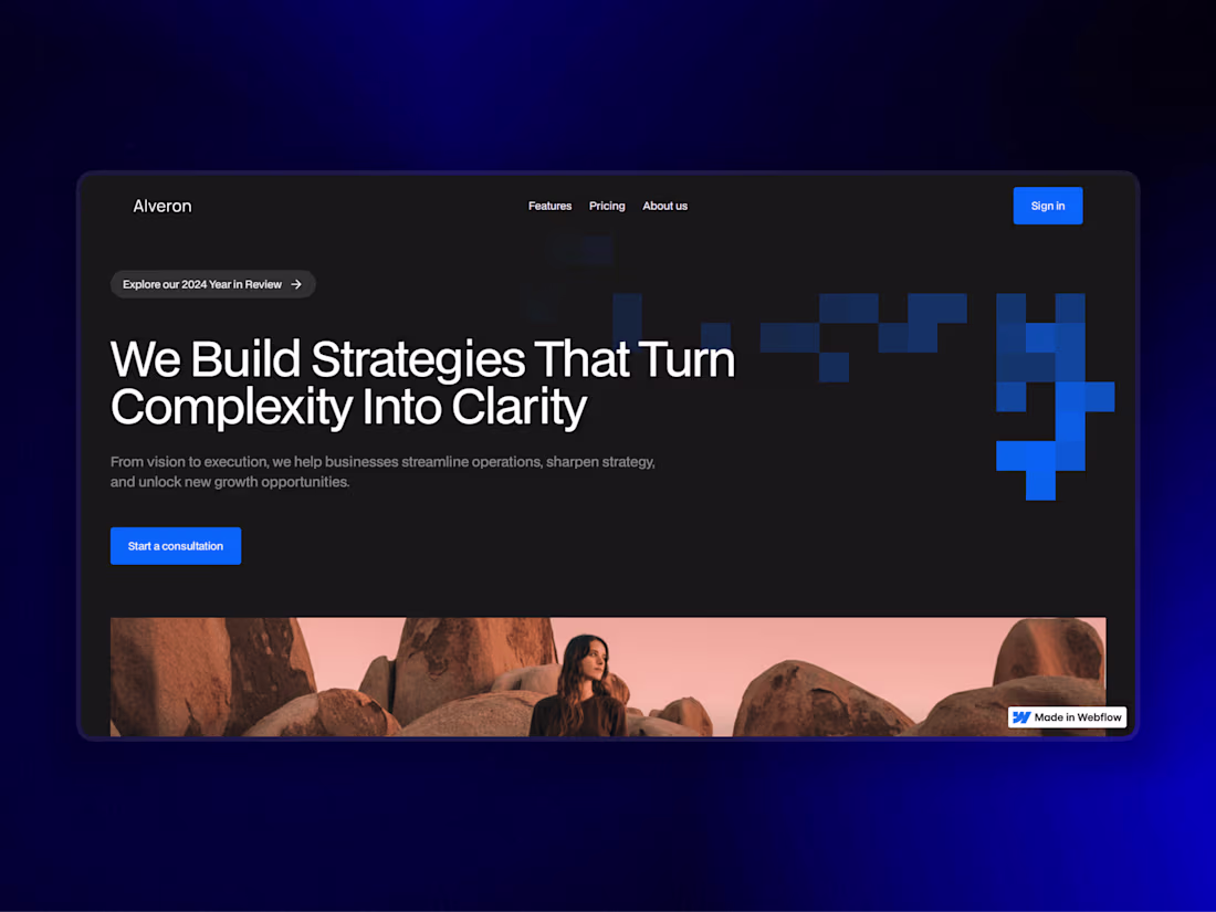 Cover image for Alveron - Figma to Webflow