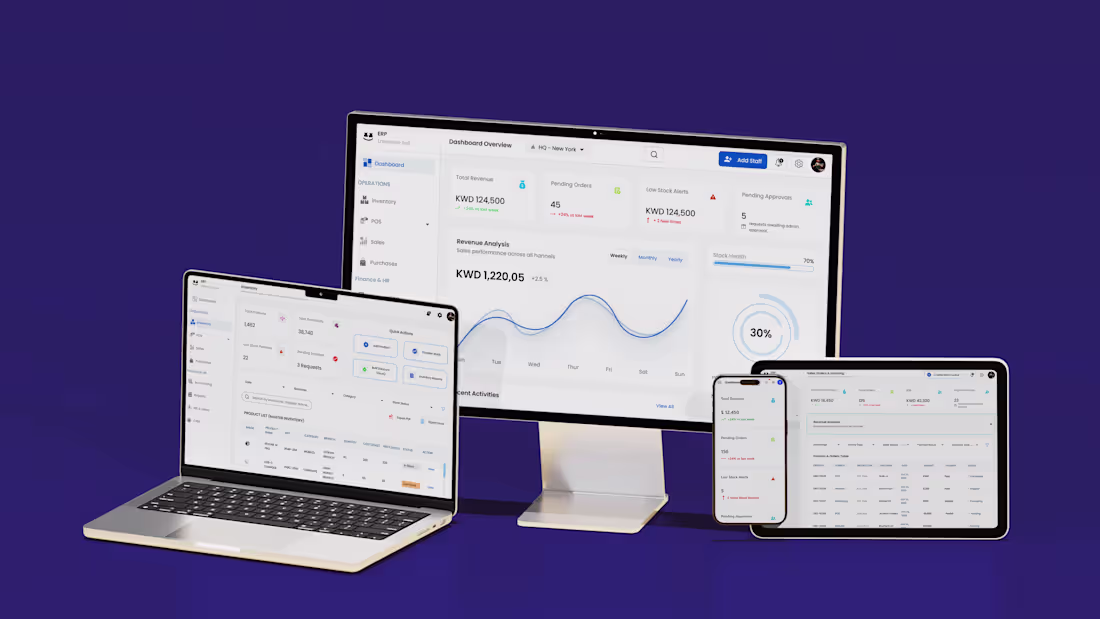 Cover image for ERP System - Next.js &