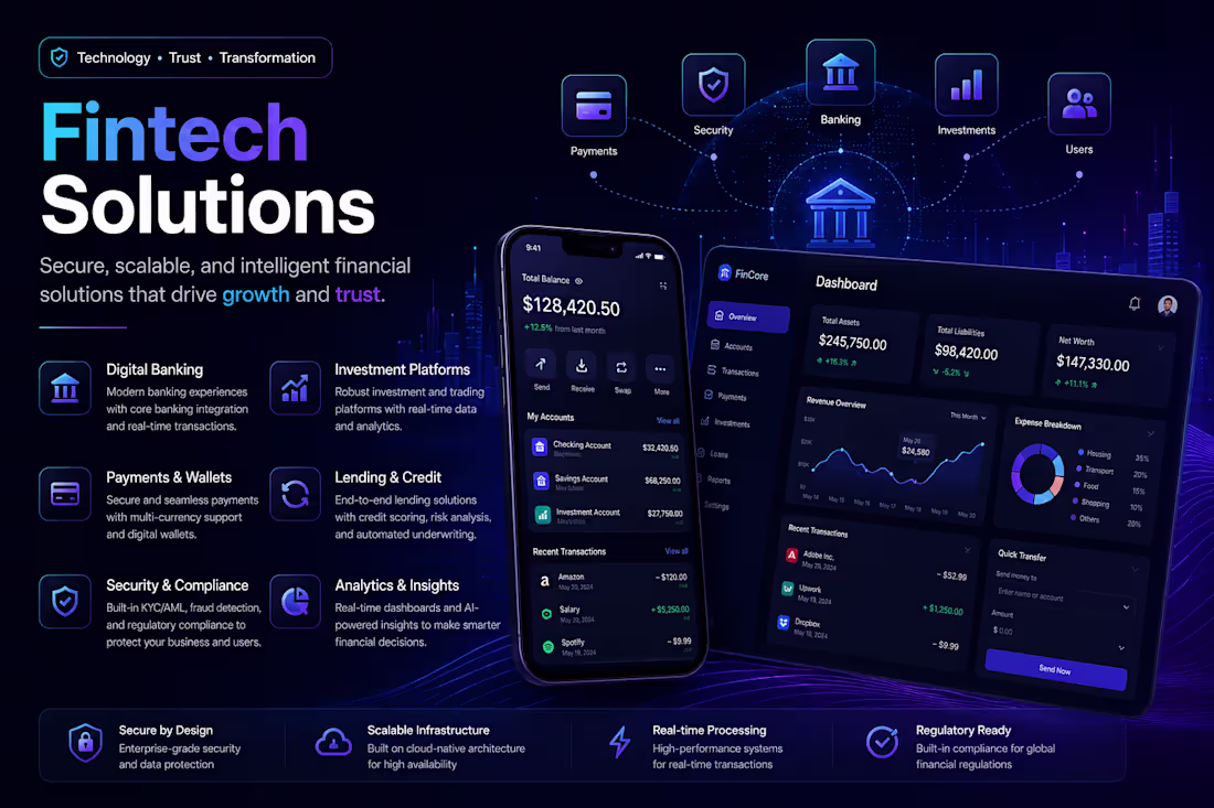 Cover image for Fintech Platform Development