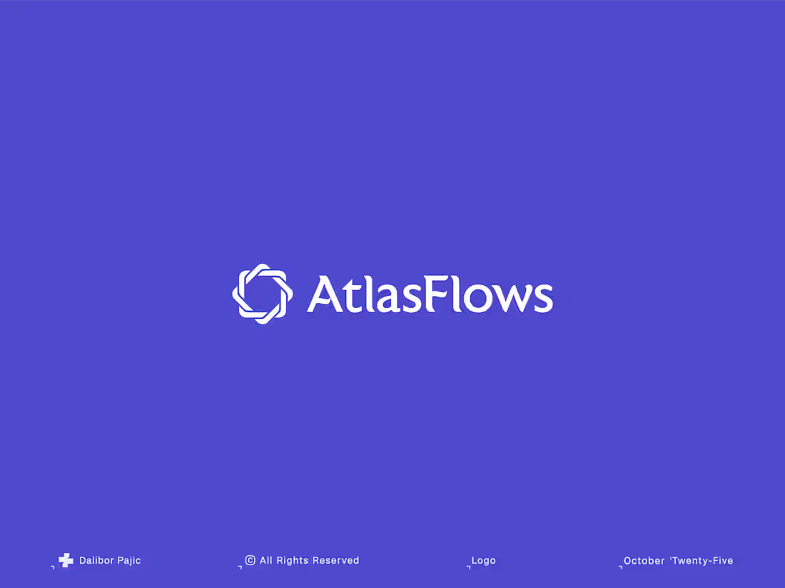Cover image for Atlas Flows logo and wordmark AtlasFlows is a Moroccan think...