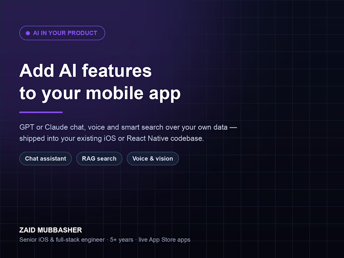 Cover image for Spent this week wiring AI