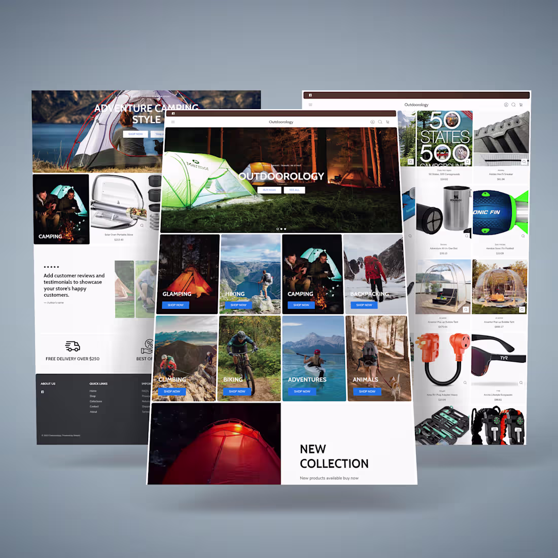 Cover image for Shopify Outdoor Station Online Store | Shopify Webshop Expert