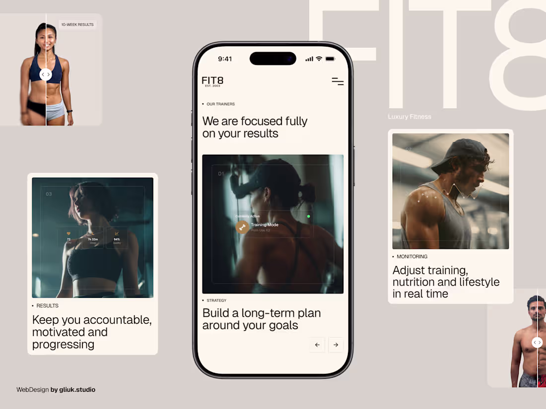 Cover image for Fit8 | Luxury Fitness Studio