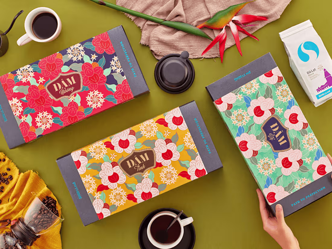 Cover image for SHIN Cà Phê | Đậm Gift Box Packaging Design