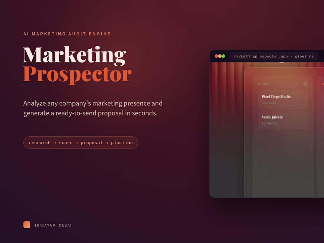 Cover image for Marketing Prospector