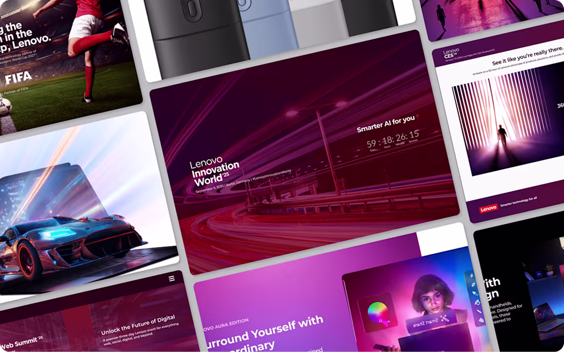 Cover image for Lenovo Global Events