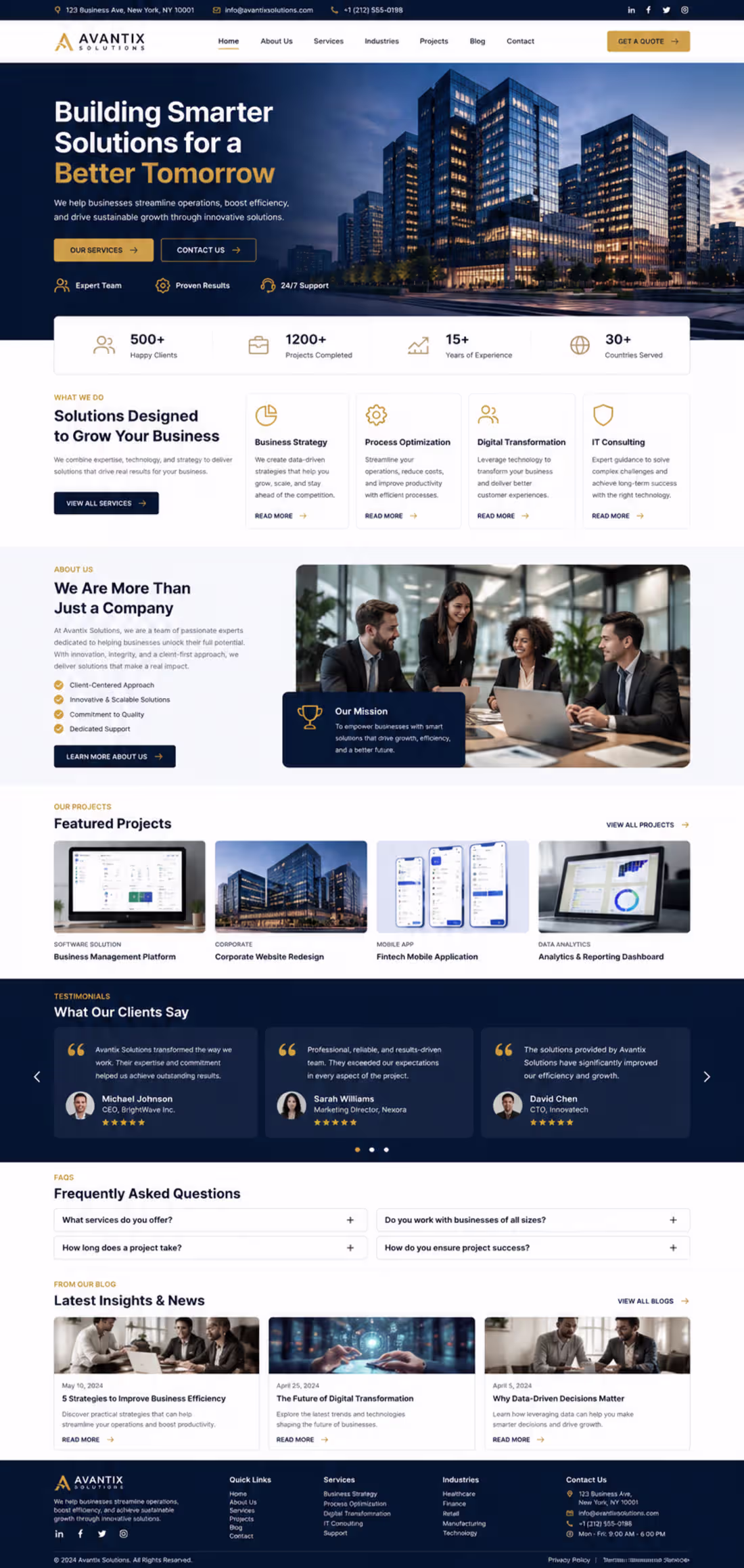 Cover image for I will design redesign Wix Wordpress squarespace website design 