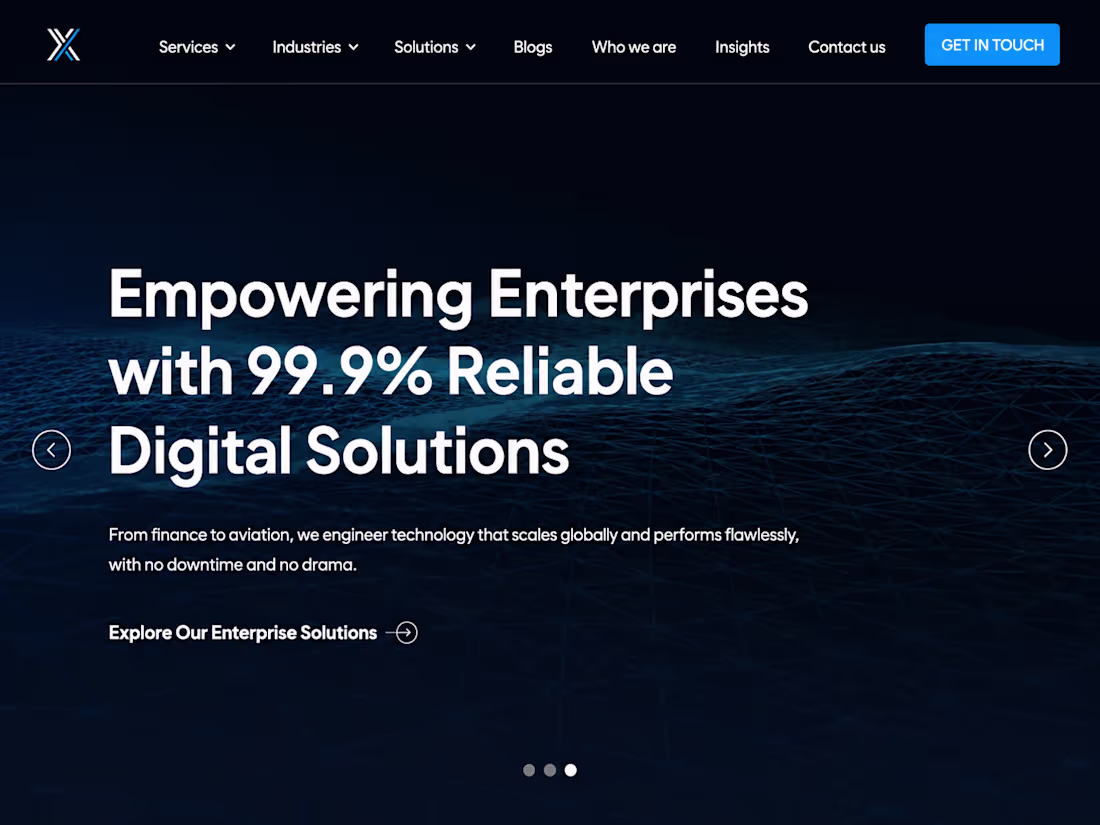 Cover image for Designed and developed a modern,