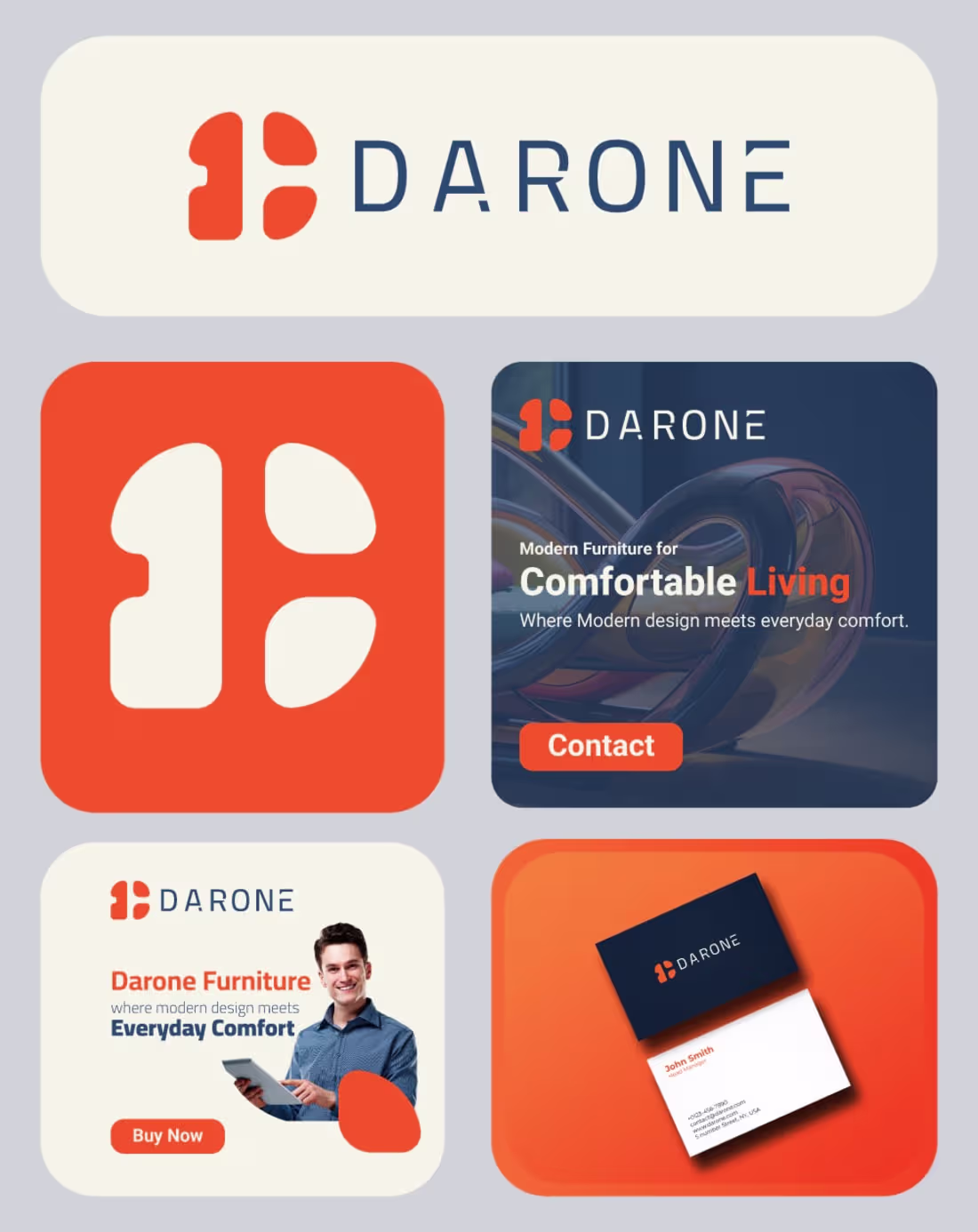Cover image for Darone – Premium Modern Furniture