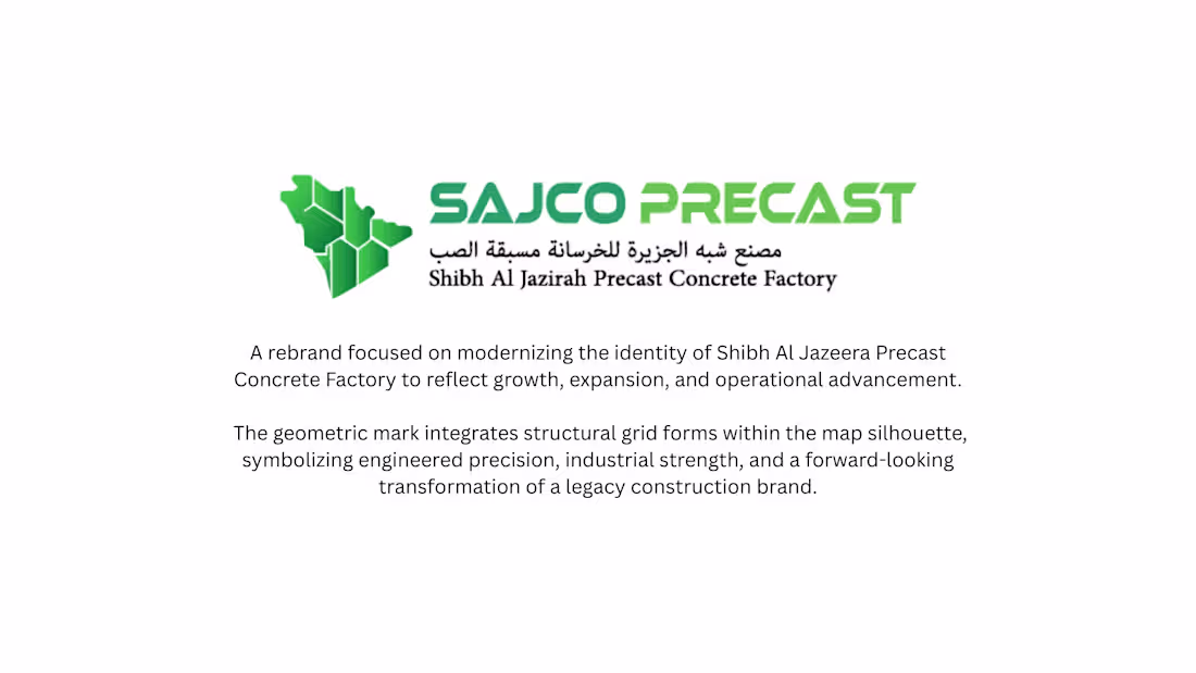 Cover image for SAJCO Precast Logo Modernization
