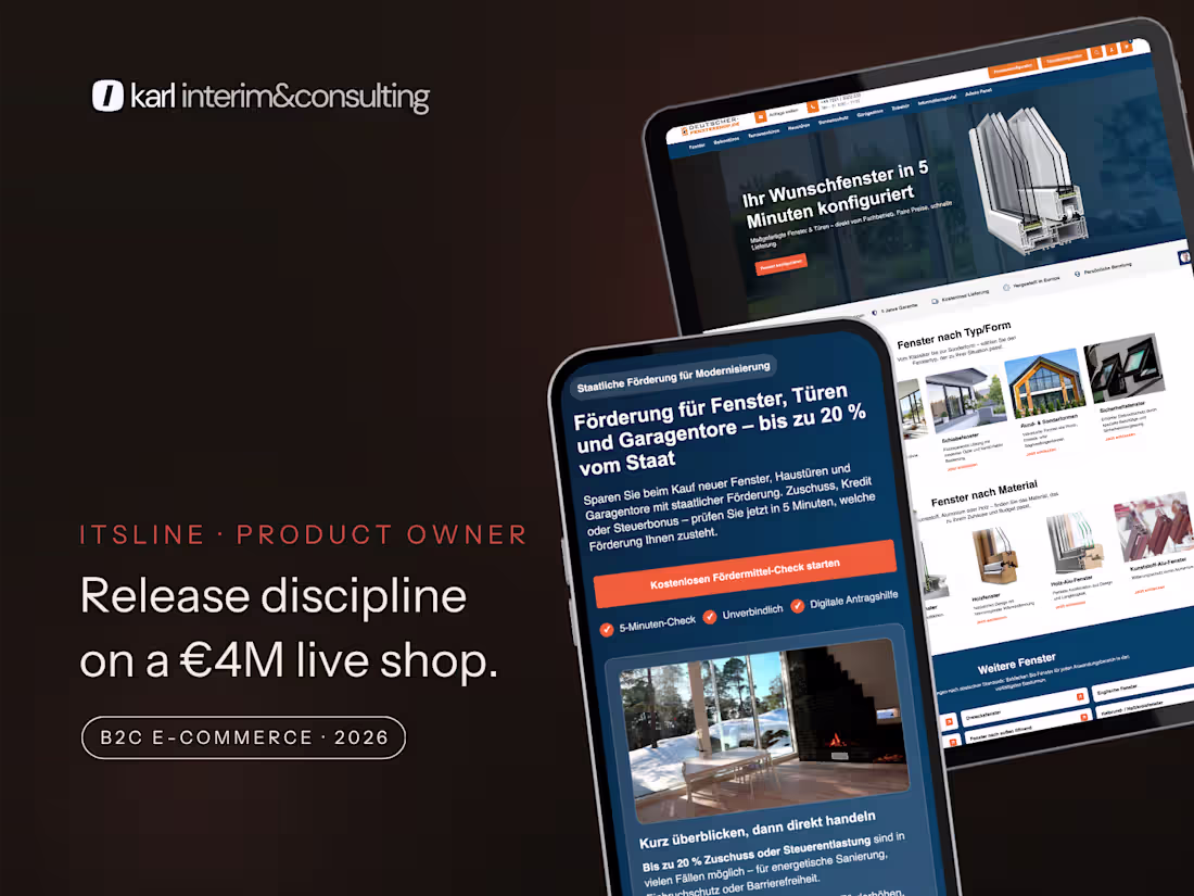 Cover image for Release Discipline on a €4M Shop With No Staging Environment