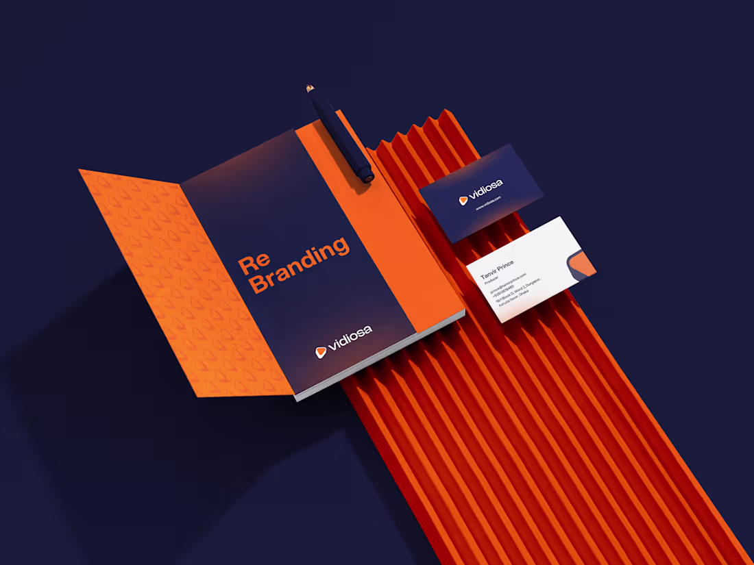 Cover image for Vidiosa Rebranding Case Study