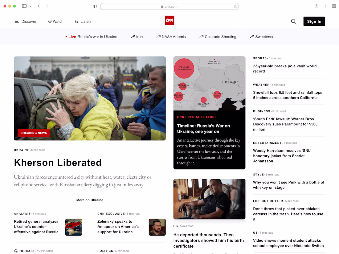 Cover image for Leading the Digital Transformation of CNN