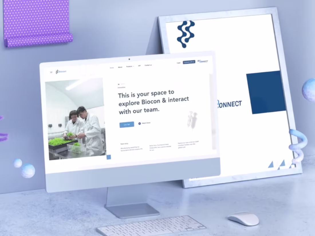 Cover image for  Website Redesign | Pharma | Figma