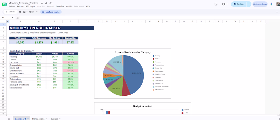 Cover image for I built a monthly expense
