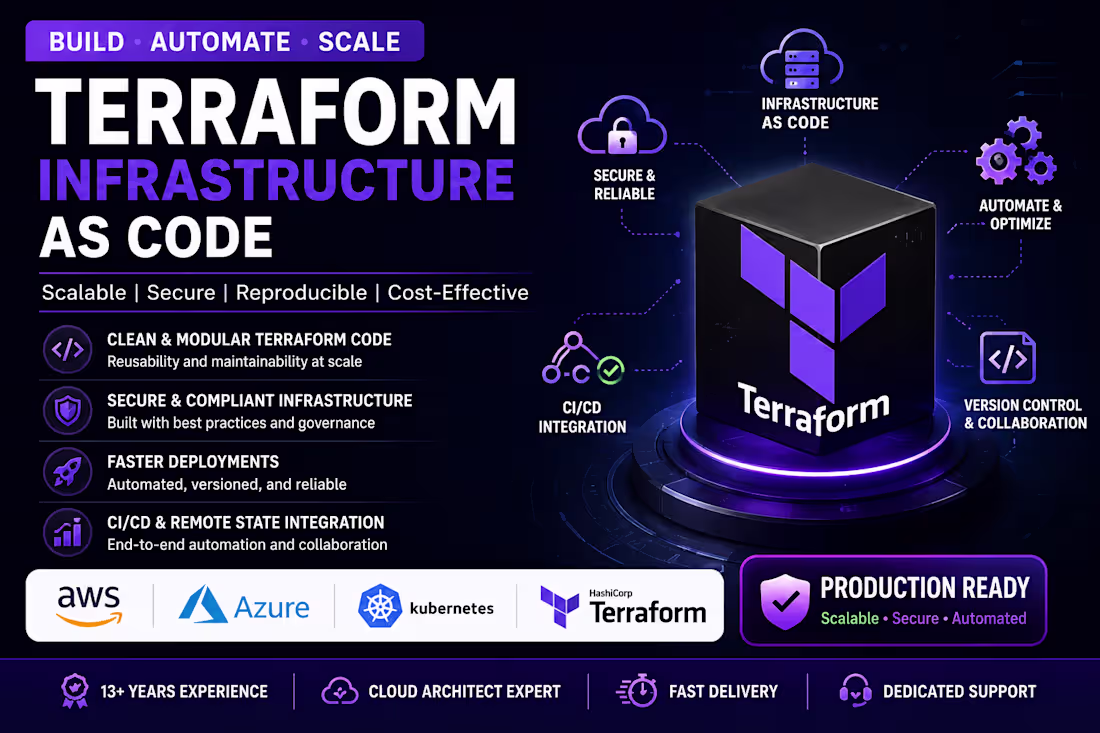 Cover image for AWS/Azure Infrastructure as Code with Terraform
