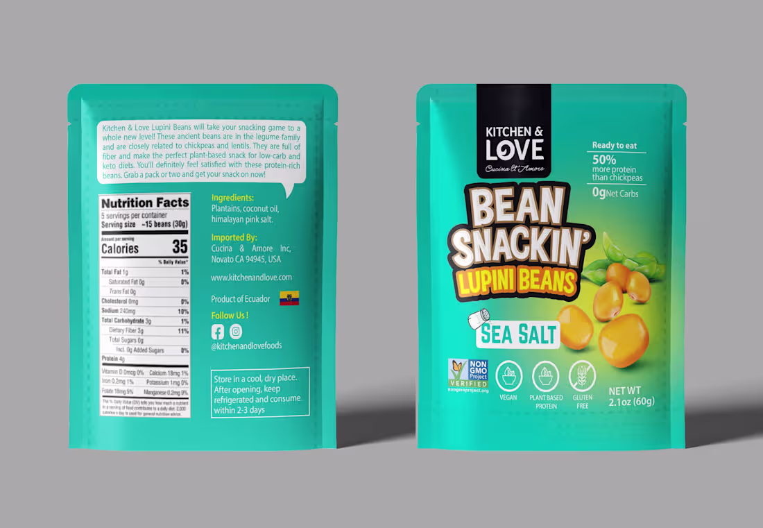 Cover image for Kitchen & Love Food Packaging, Label & Brand Design