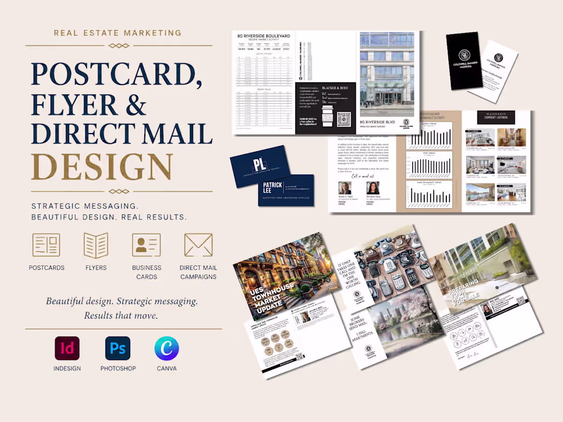 Cover image for Postcard, Flyer & Direct Mail Design
