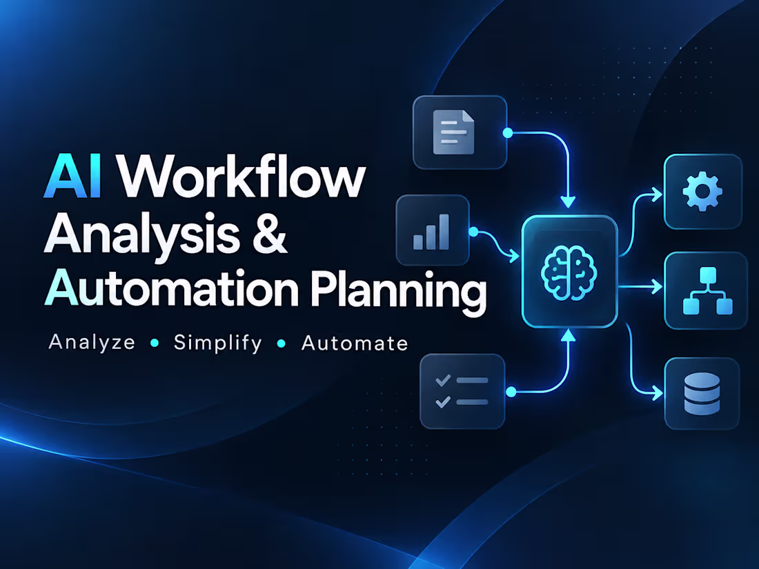 Cover image for AI Workflow Analysis & Automation Planning