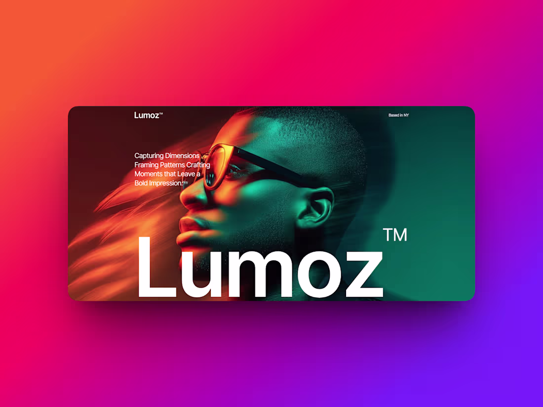 Cover image for Lumoz — Creative Portfolio Webflow