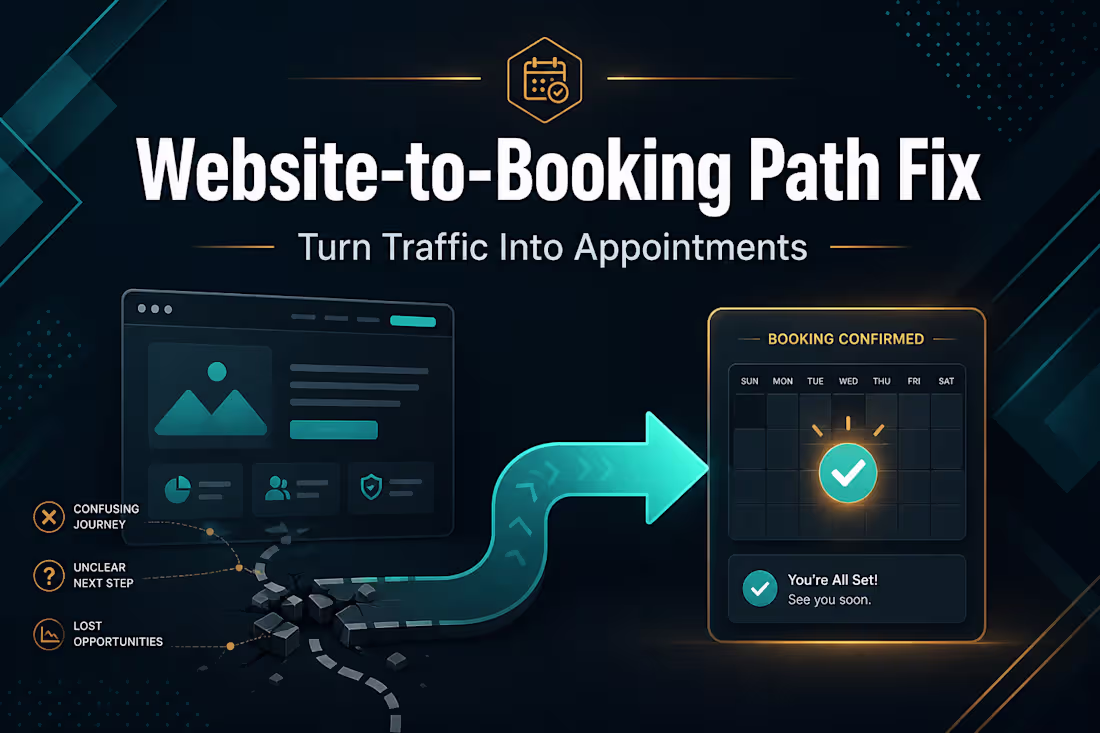 Cover image for Broken Website-to-Booking Path Service