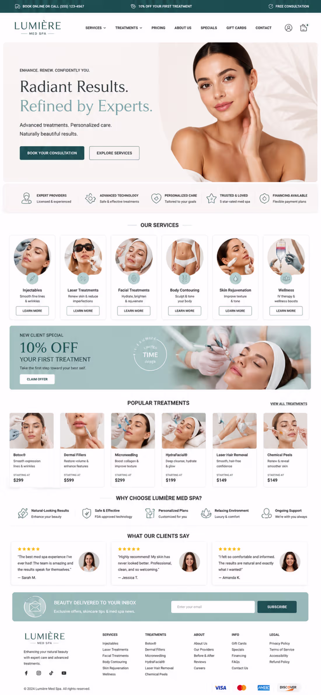 Cover image for Med Spas and Skincare Clinics