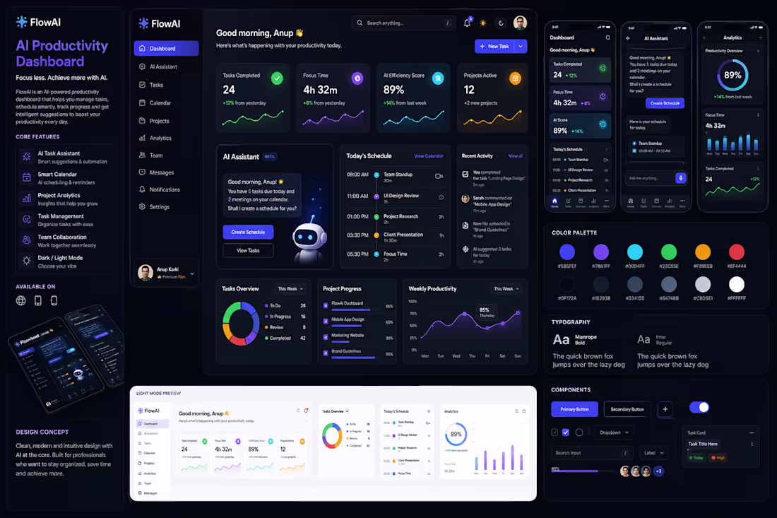 Cover image for AURA – AI Assistant Mobile