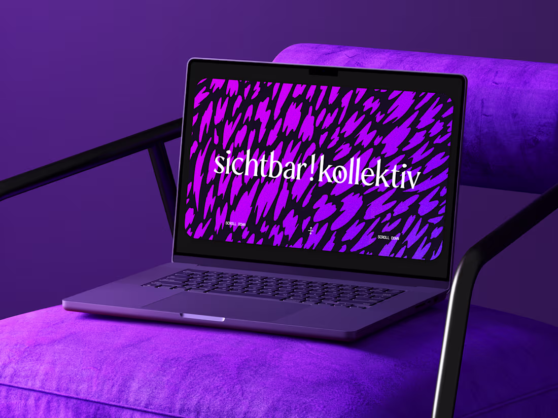 Cover image for Sichtbar!Kollektiv - Website Design for an Awareness Collective