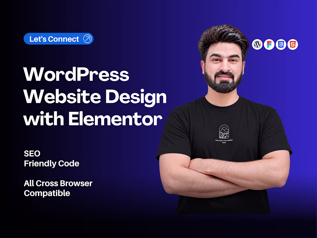 Cover image for WordPress Website Design and Development with Elementor