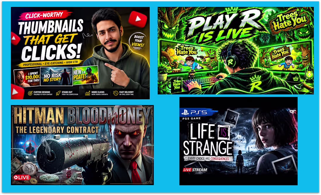 Cover image for This project features custom YouTube