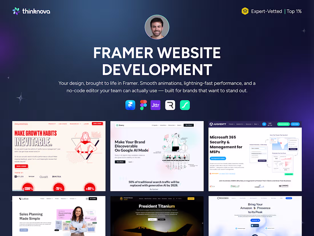 Cover image for Framer Website Development