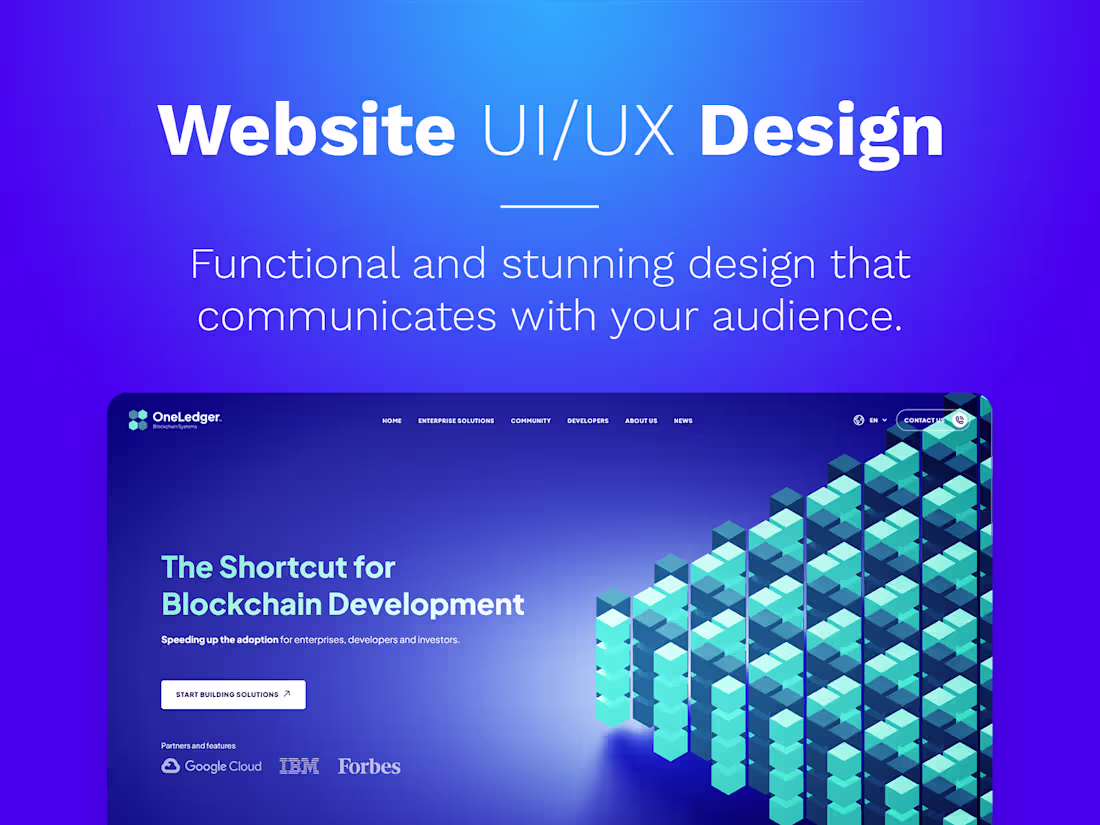 Cover image for Professional Website UI/UX Design