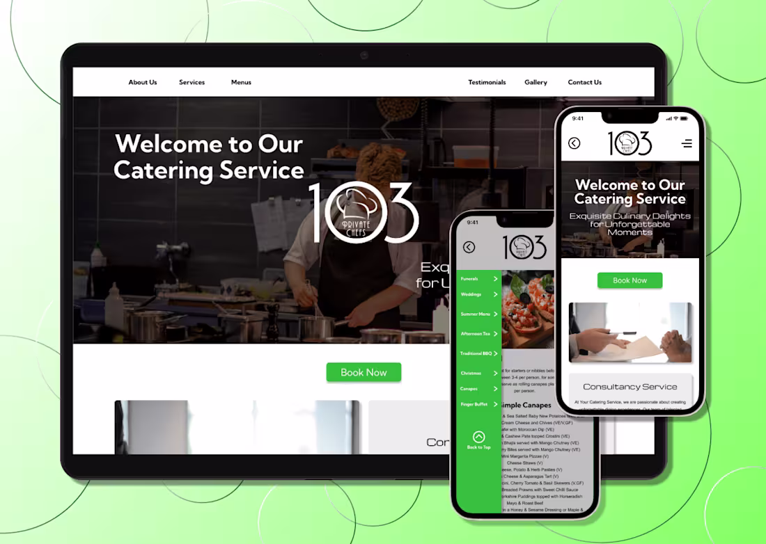 Cover image for 103 Private Chefs