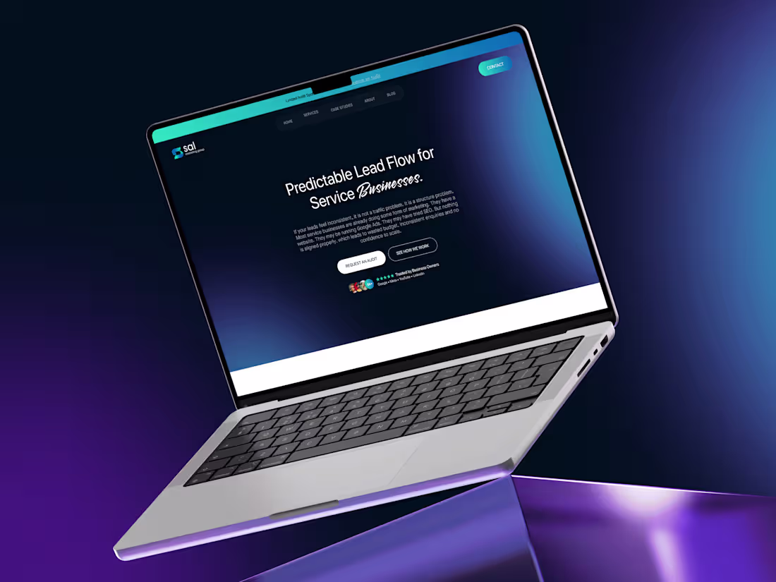 Cover image for SAL Marketing — SEO Agency Site That Generates Leads