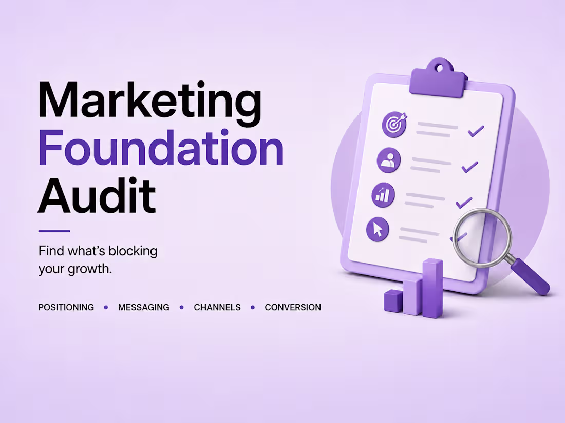 Cover image for Marketing Foundation Audit