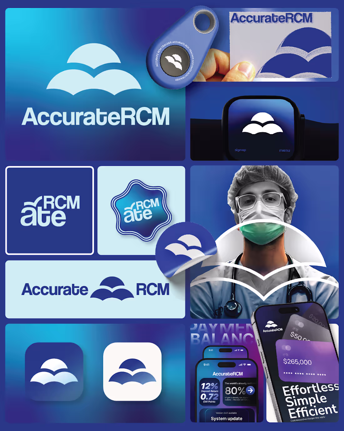Cover image for Accurate RCM | Brand Identity
