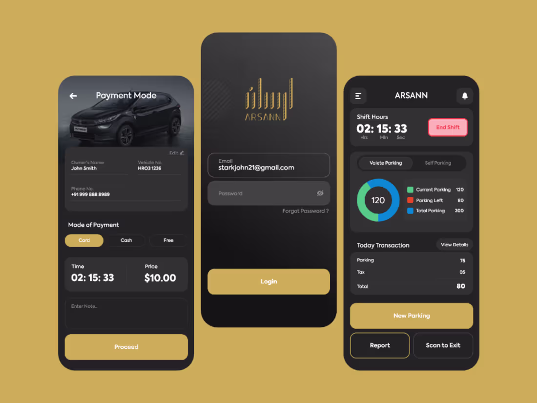 Cover image for Arsann – Streamlined Parking Management for Valet & Self-Parking
