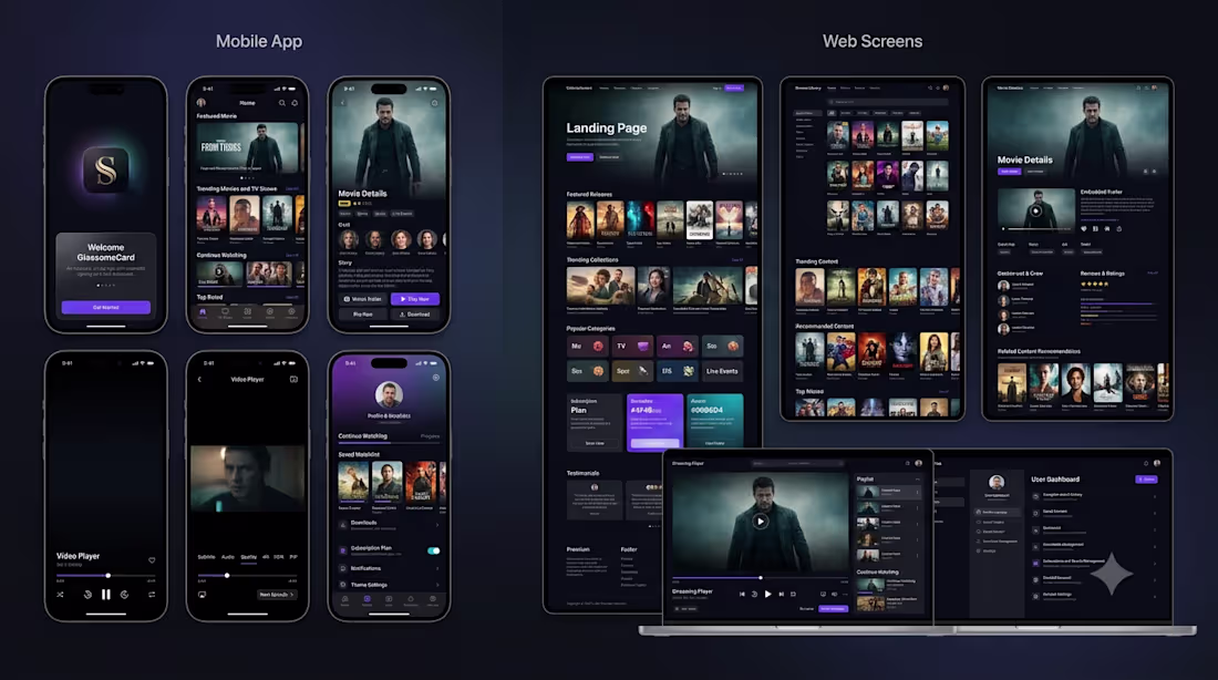 Cover image for An immersive, cinematic streaming ecosystem