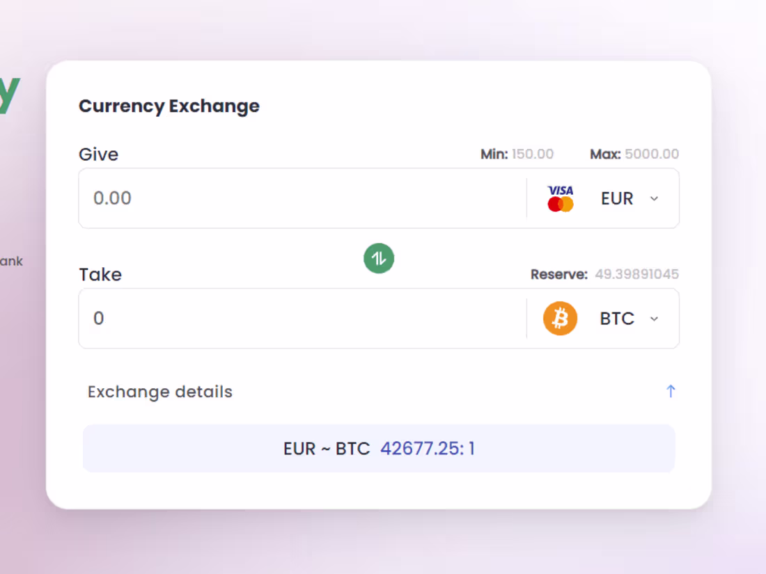Cover image for Crypto Exchanger