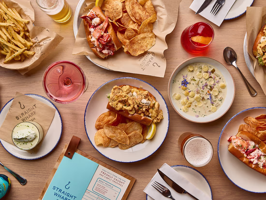 Cover image for Branding work for Straight Wharf