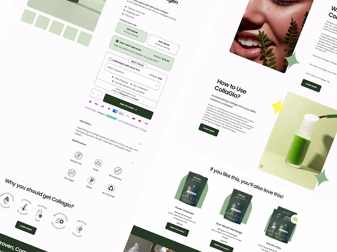 Cover image for Landing Page Design, Build & CRO