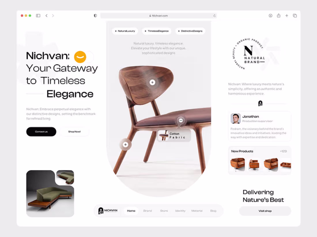 Cover image for Nichvan Furniture Shop Development 