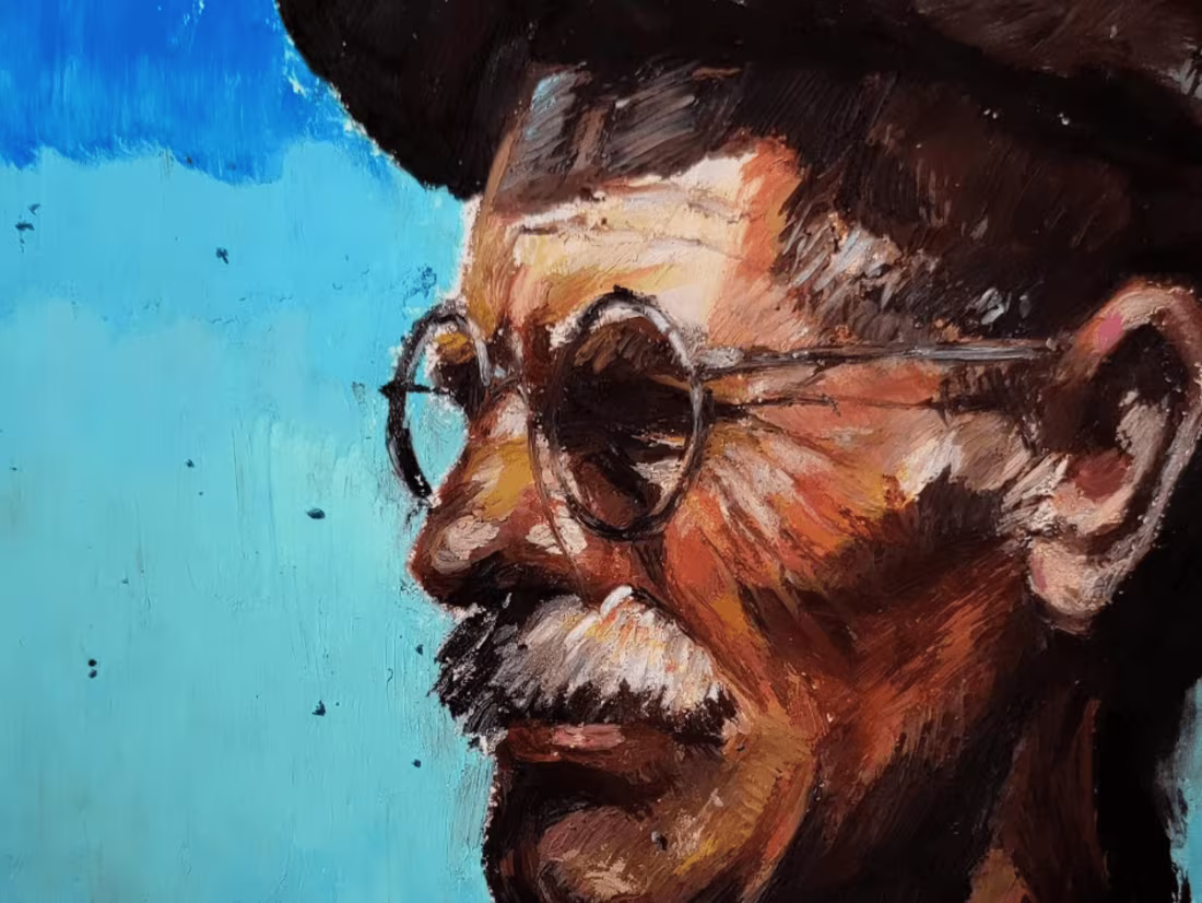 Cover image for Oil pastel practice on paper