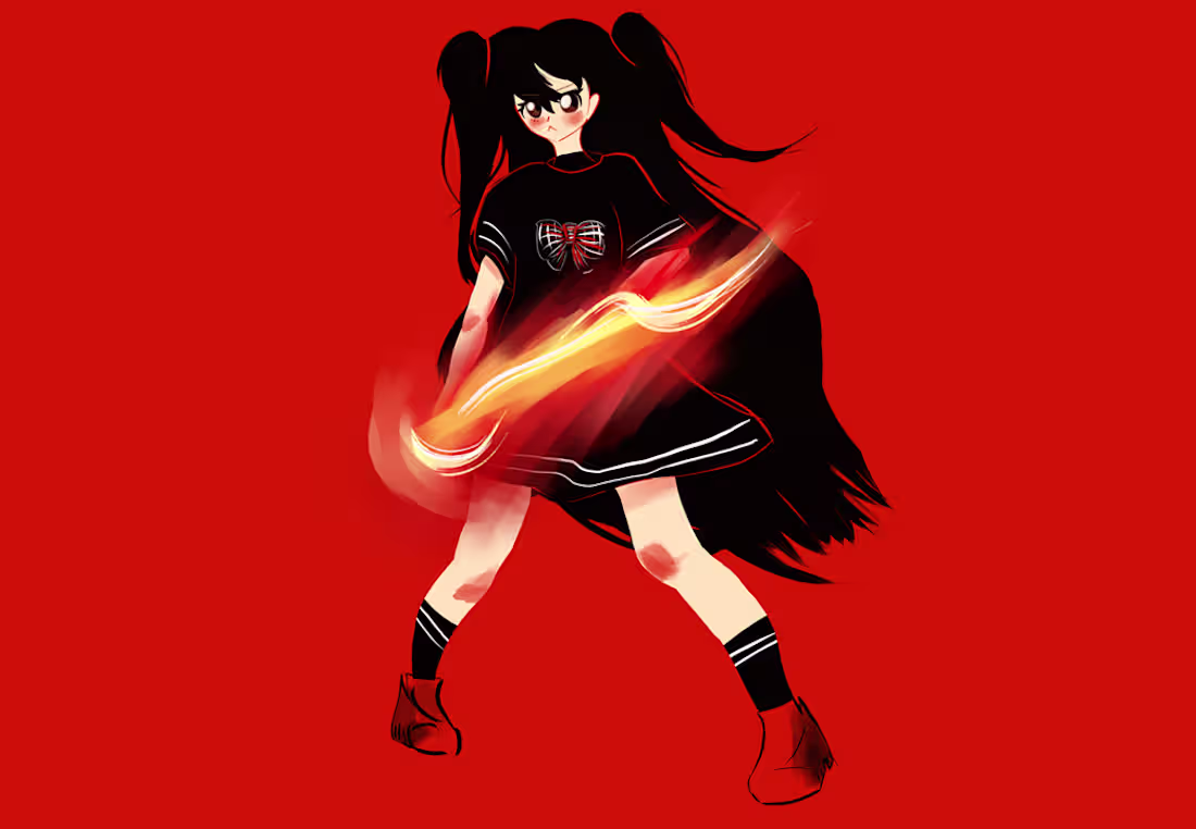 Cover image for fire girl