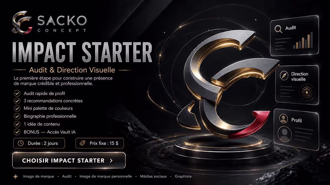 Cover image for Impact Starter — Audit & Direction Visuelle