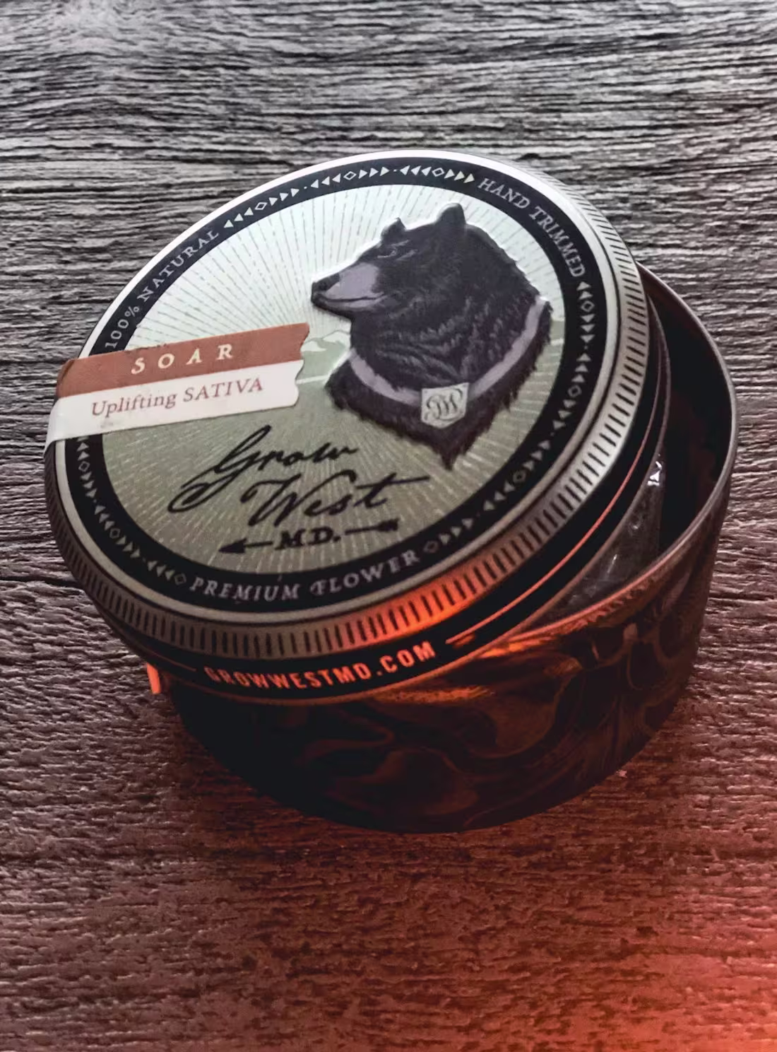 Cover image for Grow West Soar Flower Tin