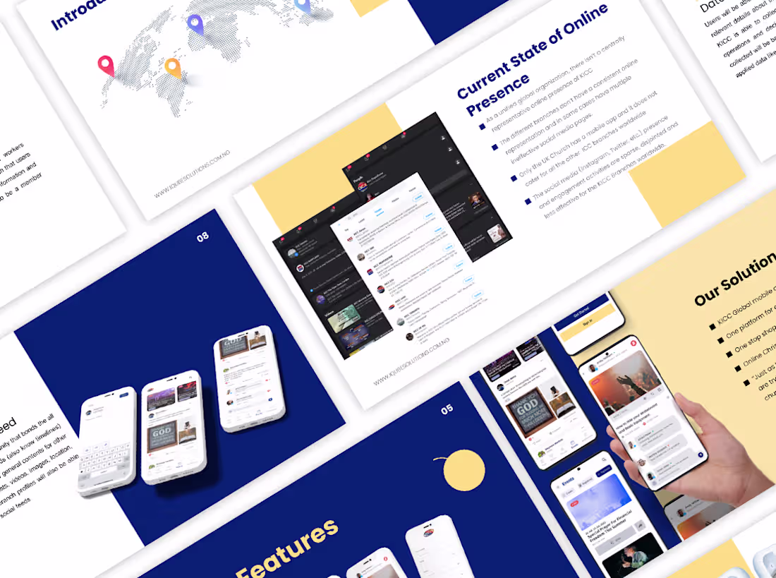 Cover image for KICC Digital-Platform Pitch Deck — Strategy & Design