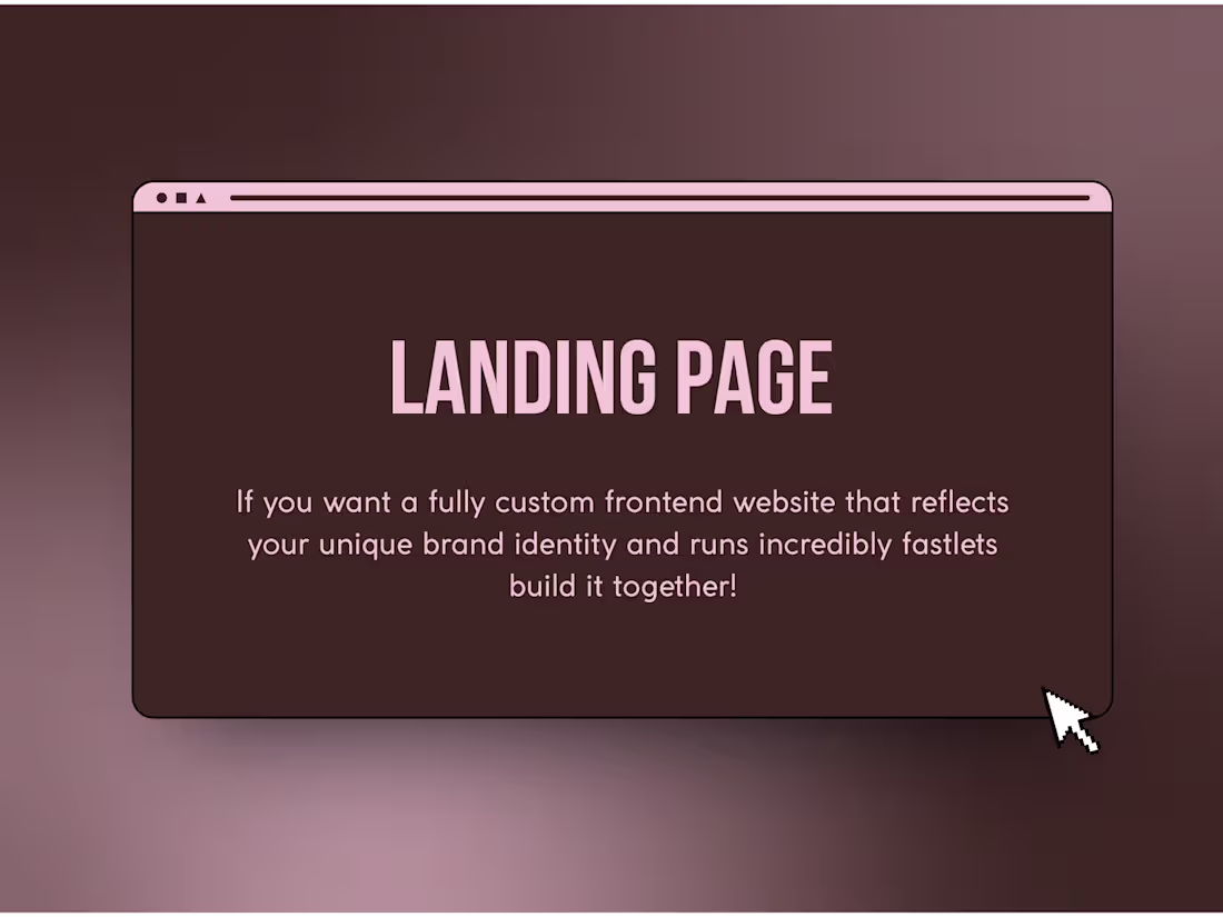 Cover image for Landing Page